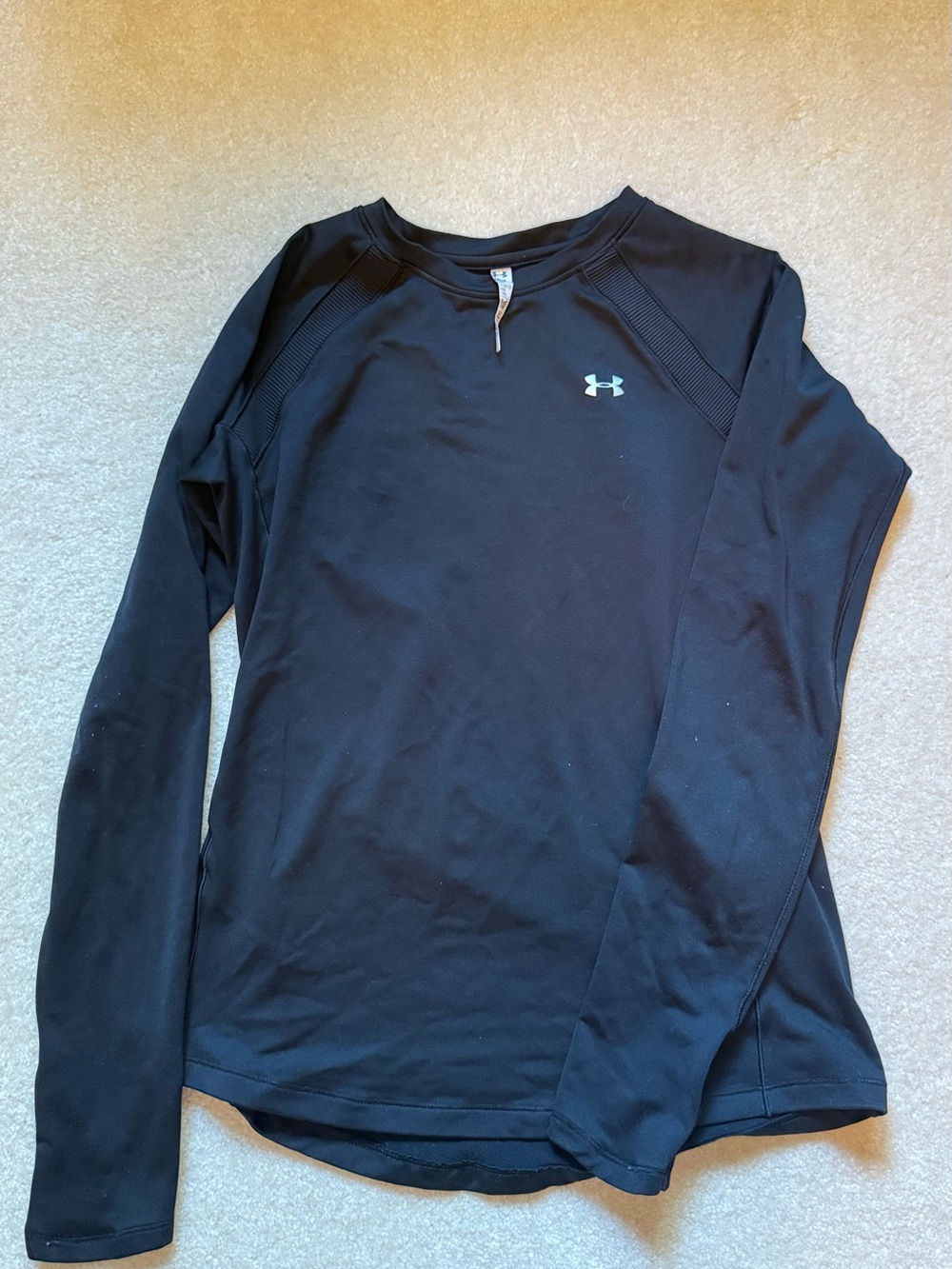 Under Armour Black Long Sleeve Thermal Top